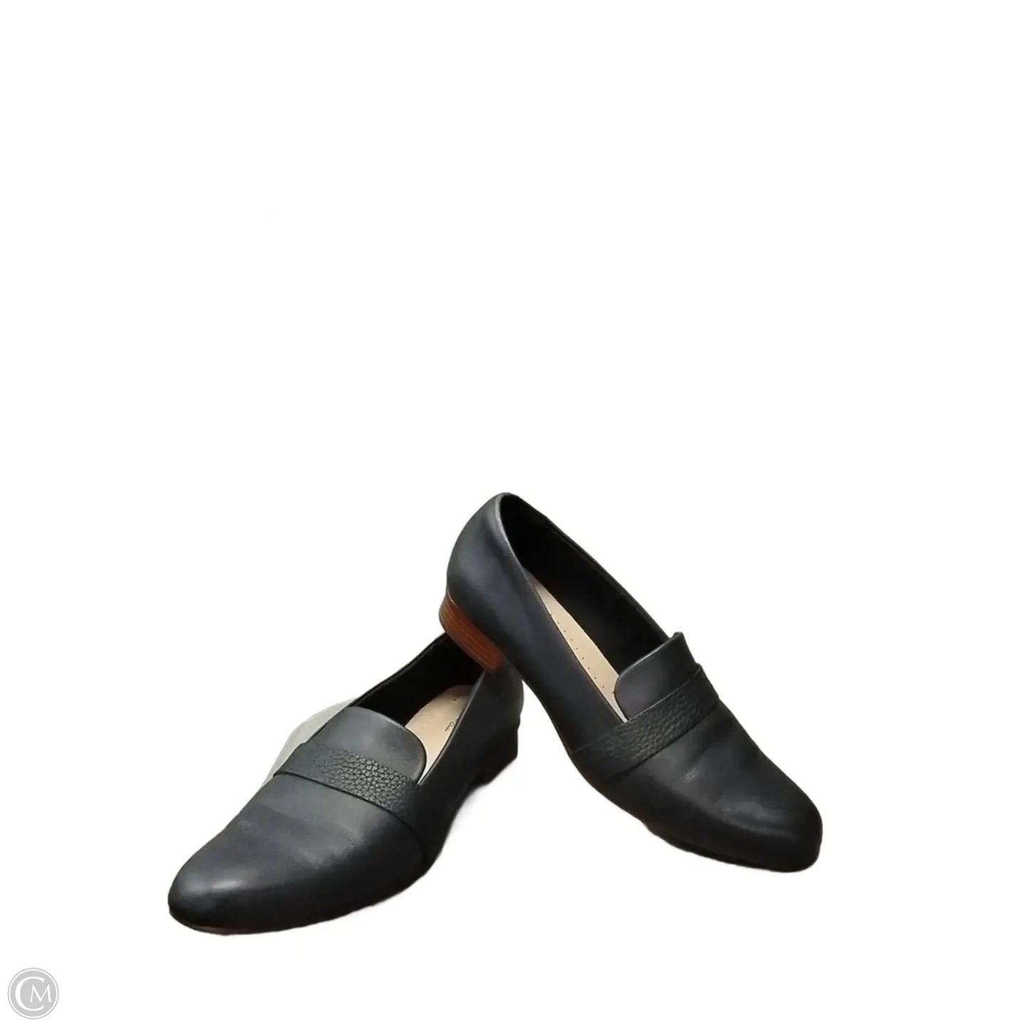 Shoes Heels Block By Clarks In Blue, Size: 8