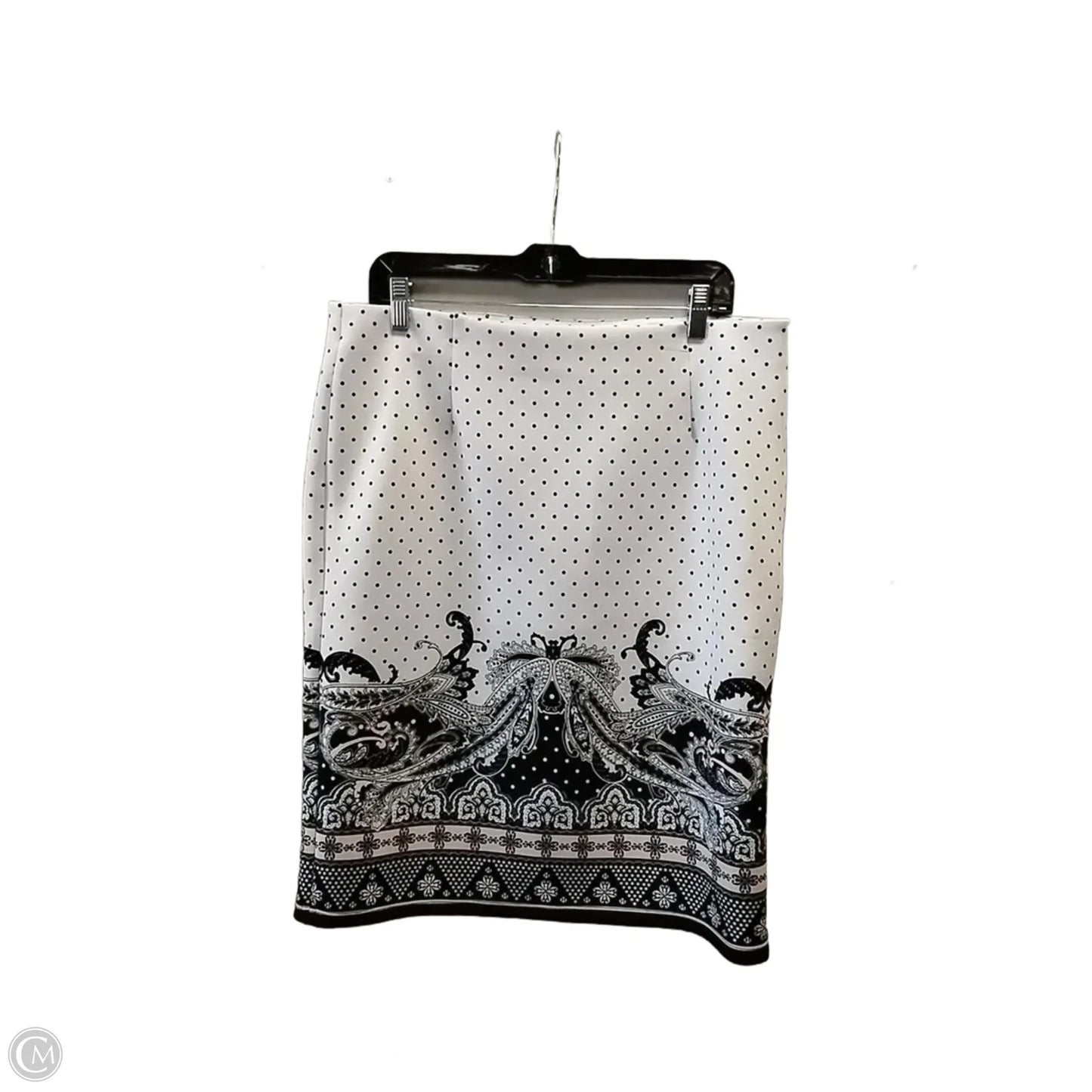 Skirt Midi By Cato In Paisley Print, Size: L