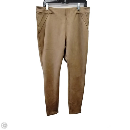 Pants Leggings By Anna & Ava In Brown, Size: Xl