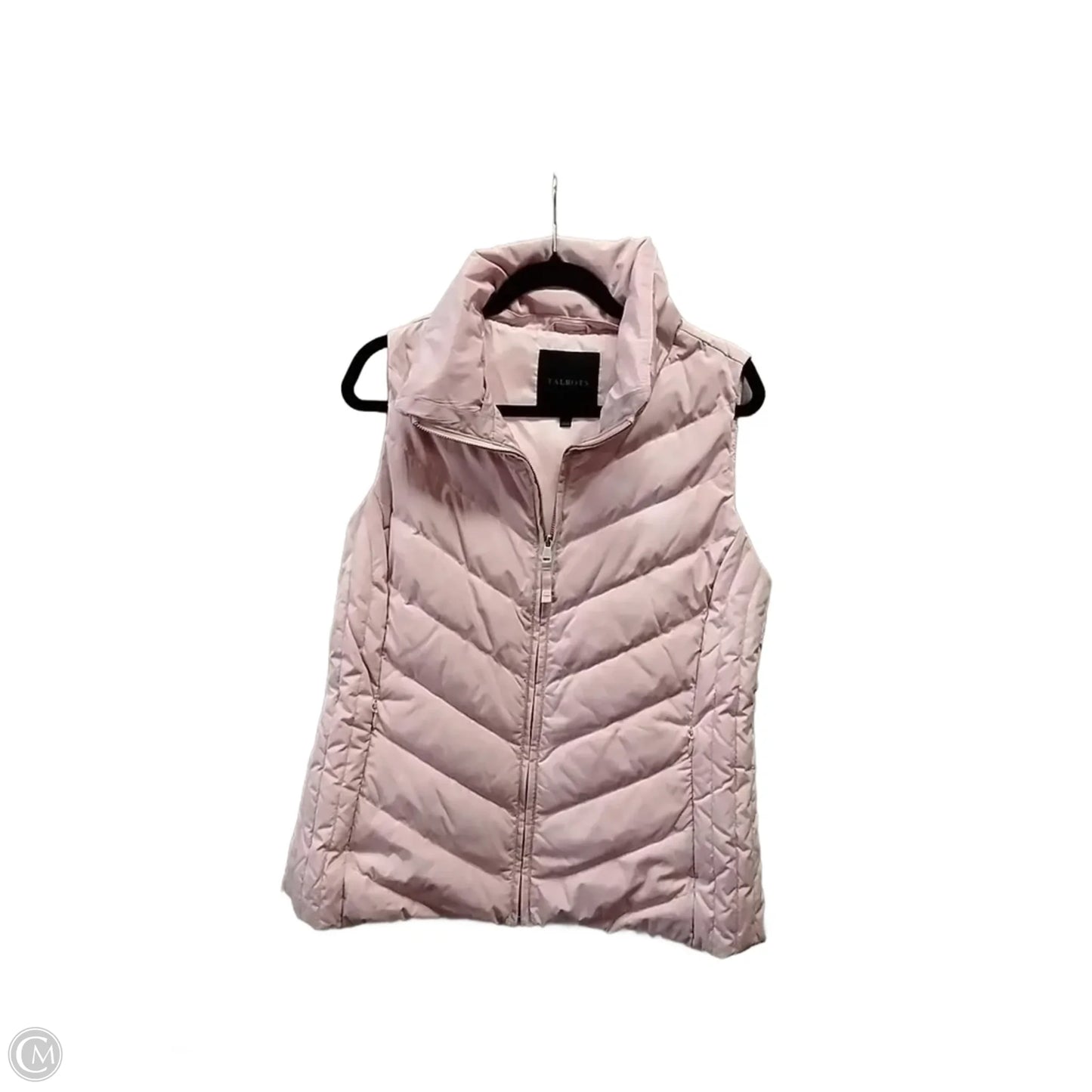 Sweater By Talbots In Black & Grey, Size: M