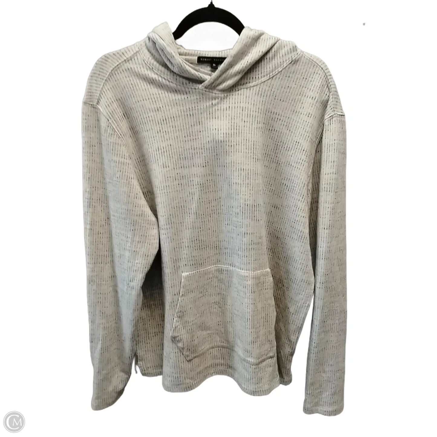 Sweatshirt Hoodie By Clothes Mentor In Grey, Size: Xl