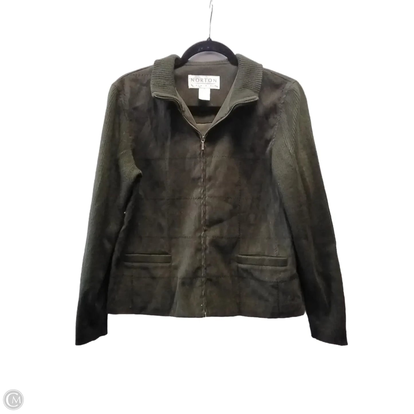 Jacket Fleece By Norton Studio In Green, Size: 6