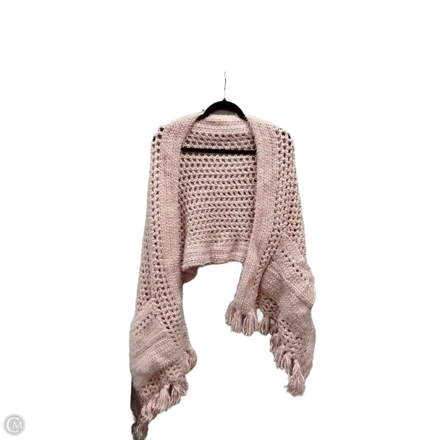 Shawl By Clothes Mentor In Pink, Size: Onesize