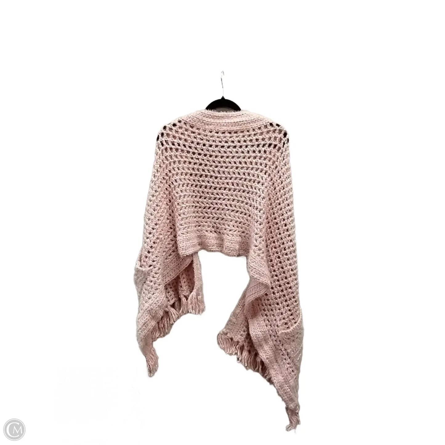 Shawl By Clothes Mentor In Pink, Size: Onesize