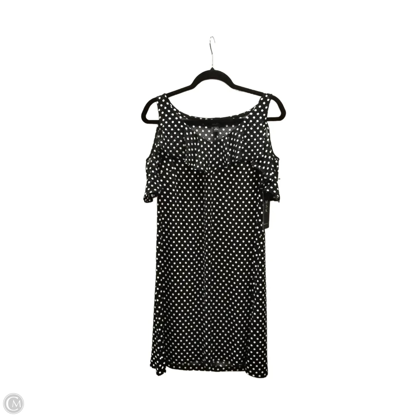 Dress Casual Short By Msk In Polkadot Pattern, Size: M