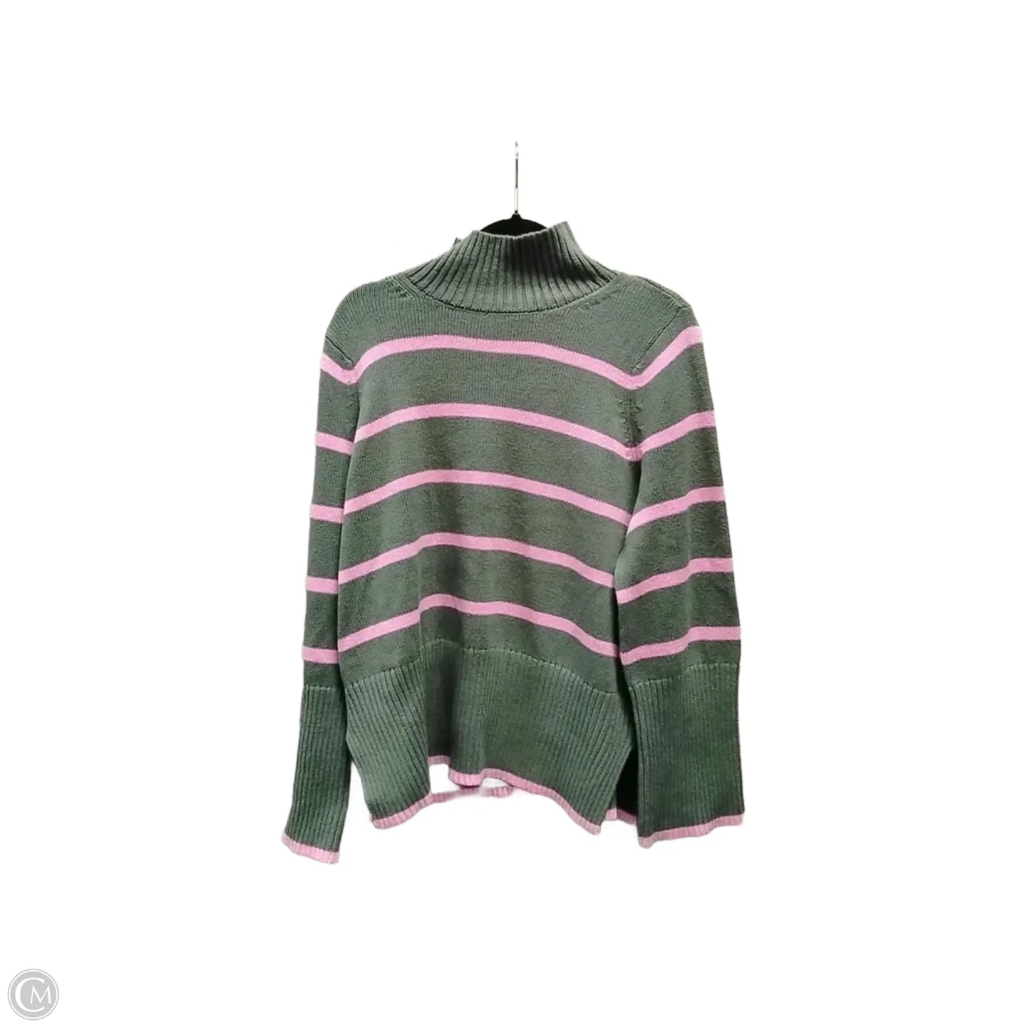 Sweater By Free Assembly In Striped Pattern, Size: M