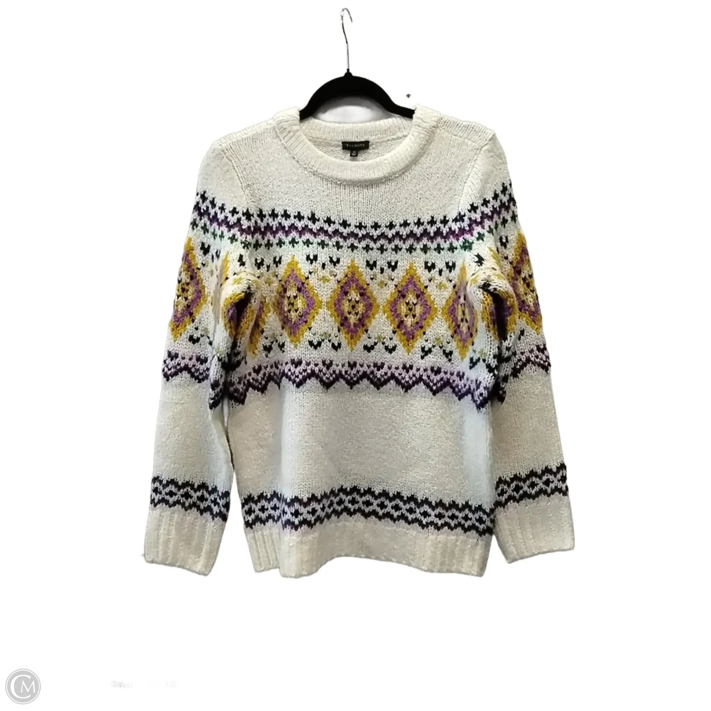 Sweater By Talbots In Beige, Size: M