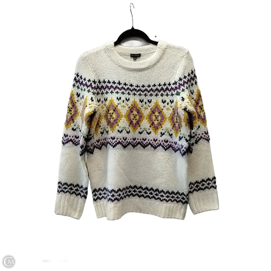 Sweater By Talbots In Beige, Size: M