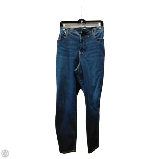 Jeans Skinny By Banana Republic In Blue, Size: 34