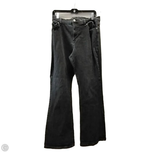 Jeans Boot Cut By Banana Republic In Black, Size: 34