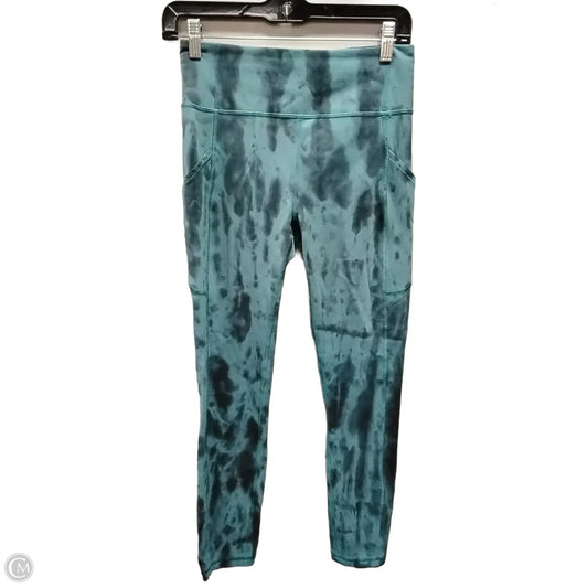 Athletic Leggings By Lululemon In Tie Dye Print, Size: S