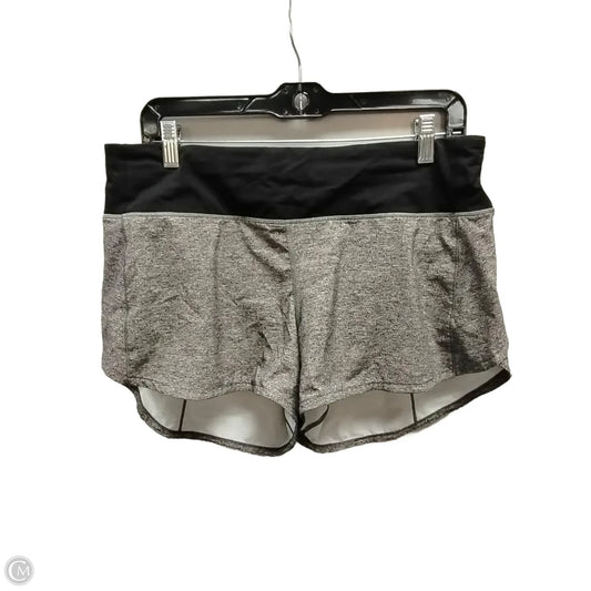 Athletic Shorts By Lululemon In Grey, Size: 8