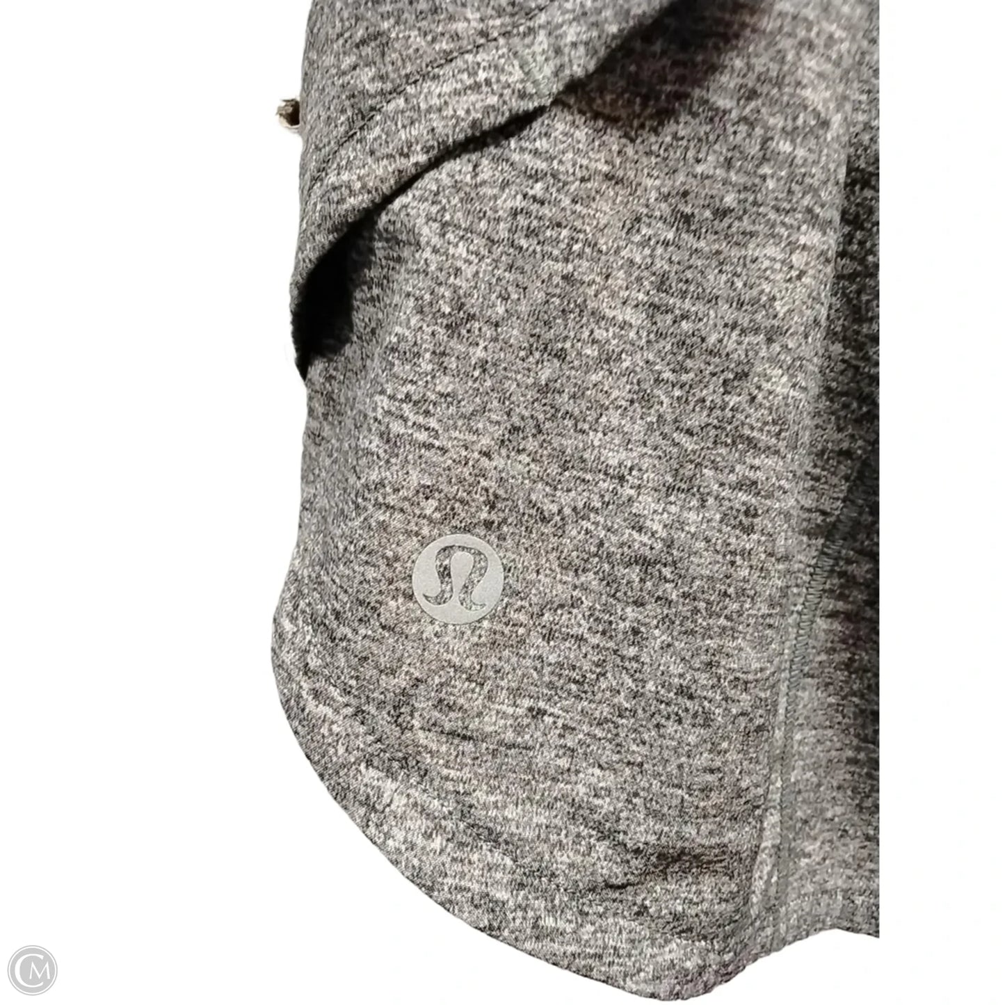 Athletic Shorts By Lululemon In Grey, Size: 8