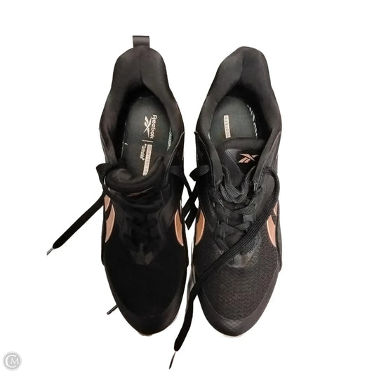 Shoes Athletic By Reebok In Black, Size: 9.5
