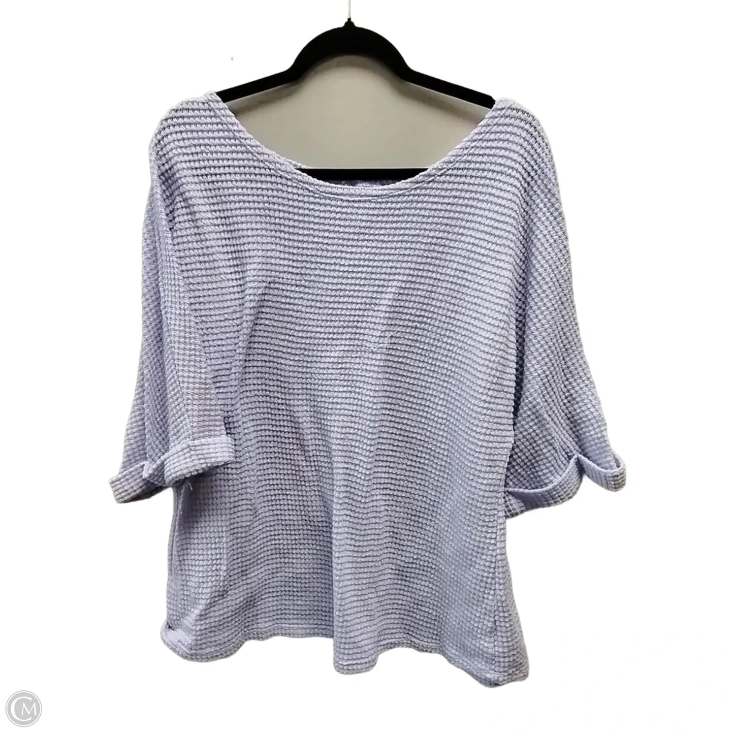 Sweater By Clothes Mentor In Purple, Size: 1x