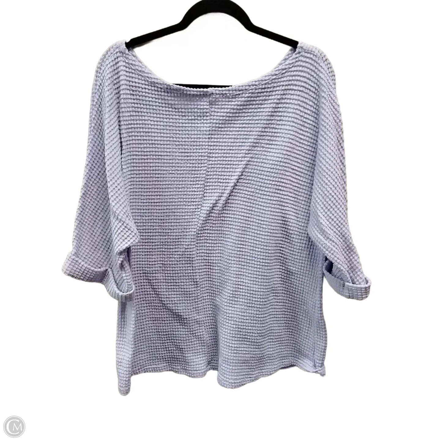 Sweater By Clothes Mentor In Purple, Size: 1x