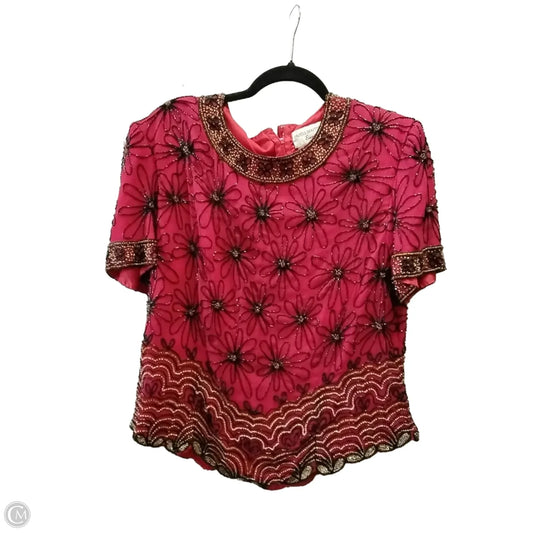 Top Short Sleeve By Cma In Red, Size: Xl