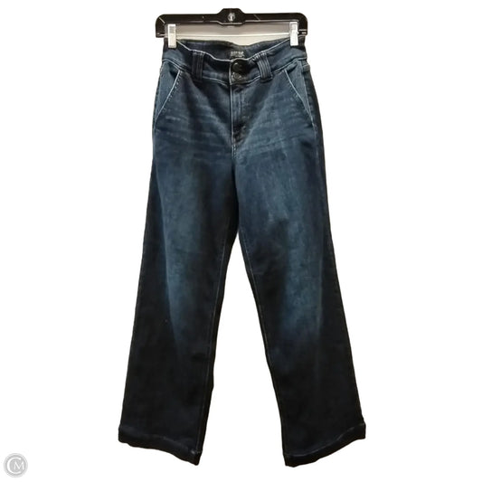 Jeans Wide Leg By Judy Blue In Blue, Size: 5