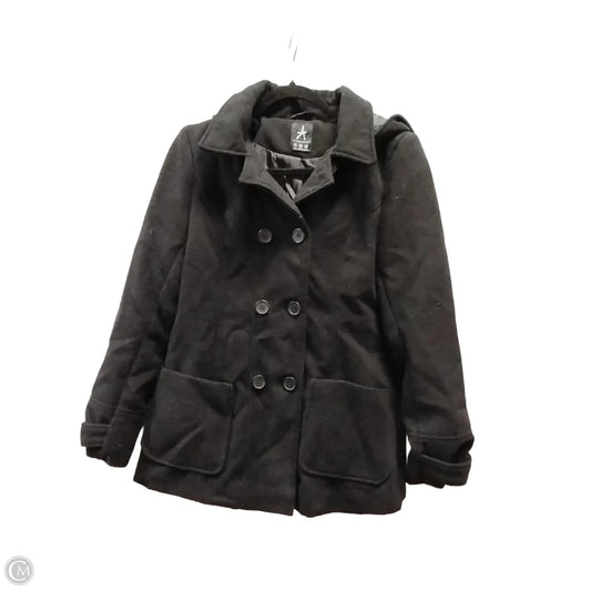 Coat Peacoat By Atmosphere In Black, Size: M