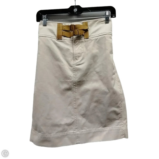 Skirt Mini & Short By Ralph Lauren In Tan, Size: 8
