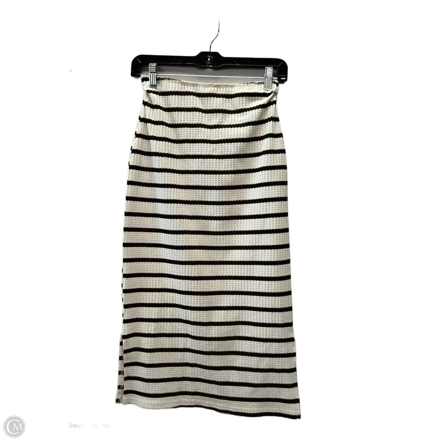 Skirt Midi By Clothes Mentor In Striped Pattern, Size: M