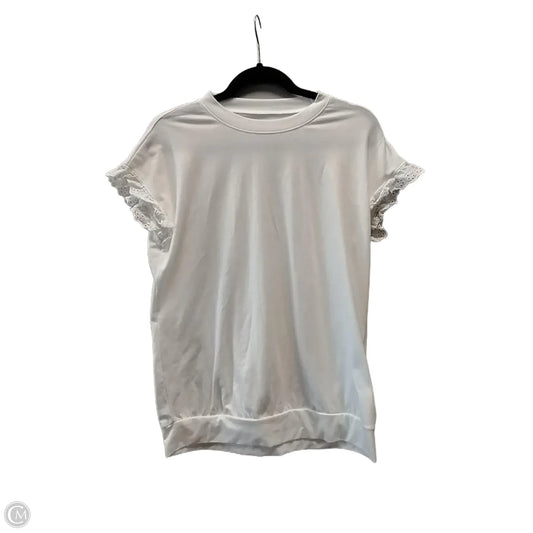 Top Sleeveless Basic By Cme In White, Size: S