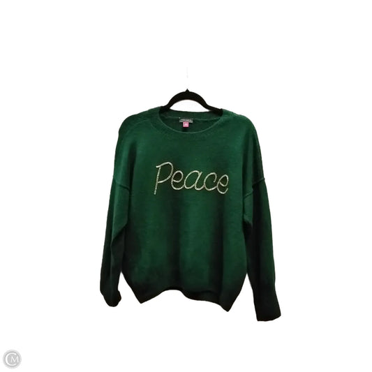 Sweater By Vince Camuto In Green, Size: S