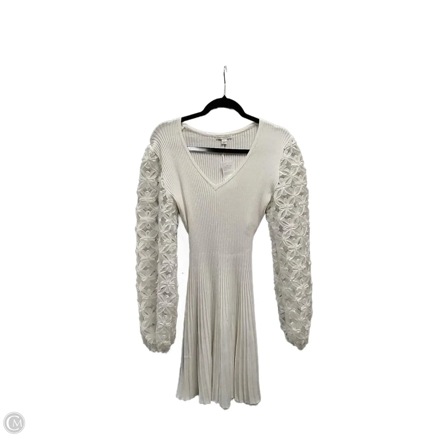 Dress Casual Midi By Cato In White, Size: S