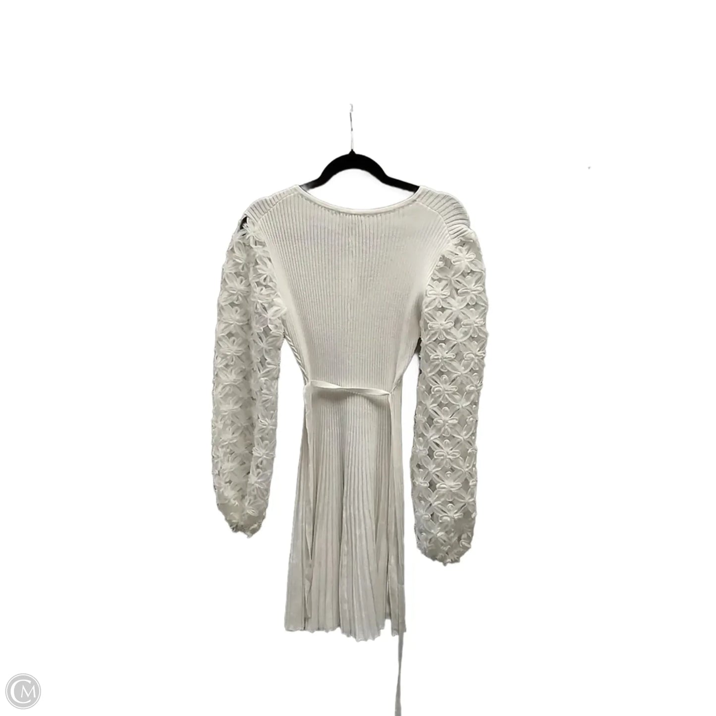 Dress Casual Midi By Cato In White, Size: S