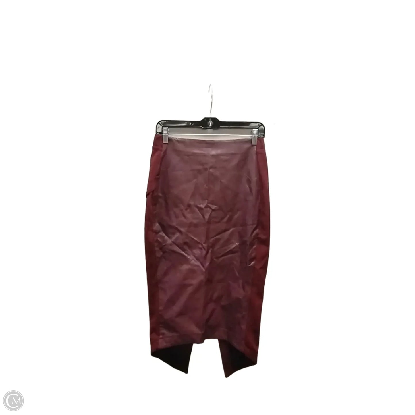 Skirt Midi By Clothes Mentor In Purple, Size: L