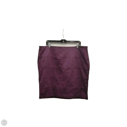 Skirt Mini & Short By Daisy Fuentes In Purple, Size: Xl