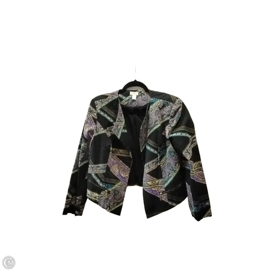 Jacket Other By Chicos In Paisley Print, Size: M