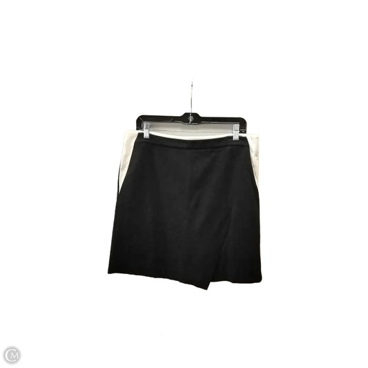 Skirt Mini & Short By White House Black Market In Black & White, Size: 10