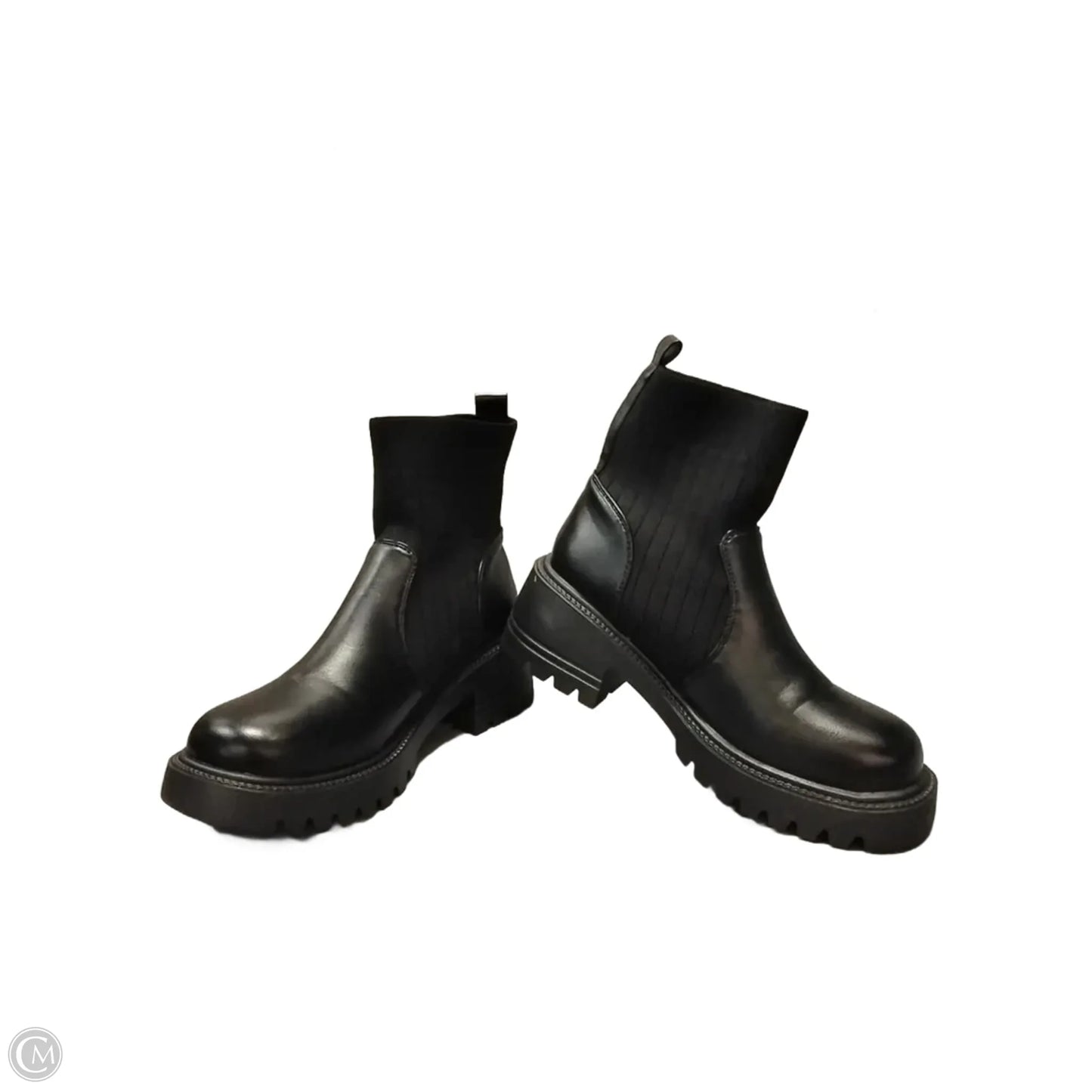 Boots Combat By Clothes Mentor In Black, Size: 5.5