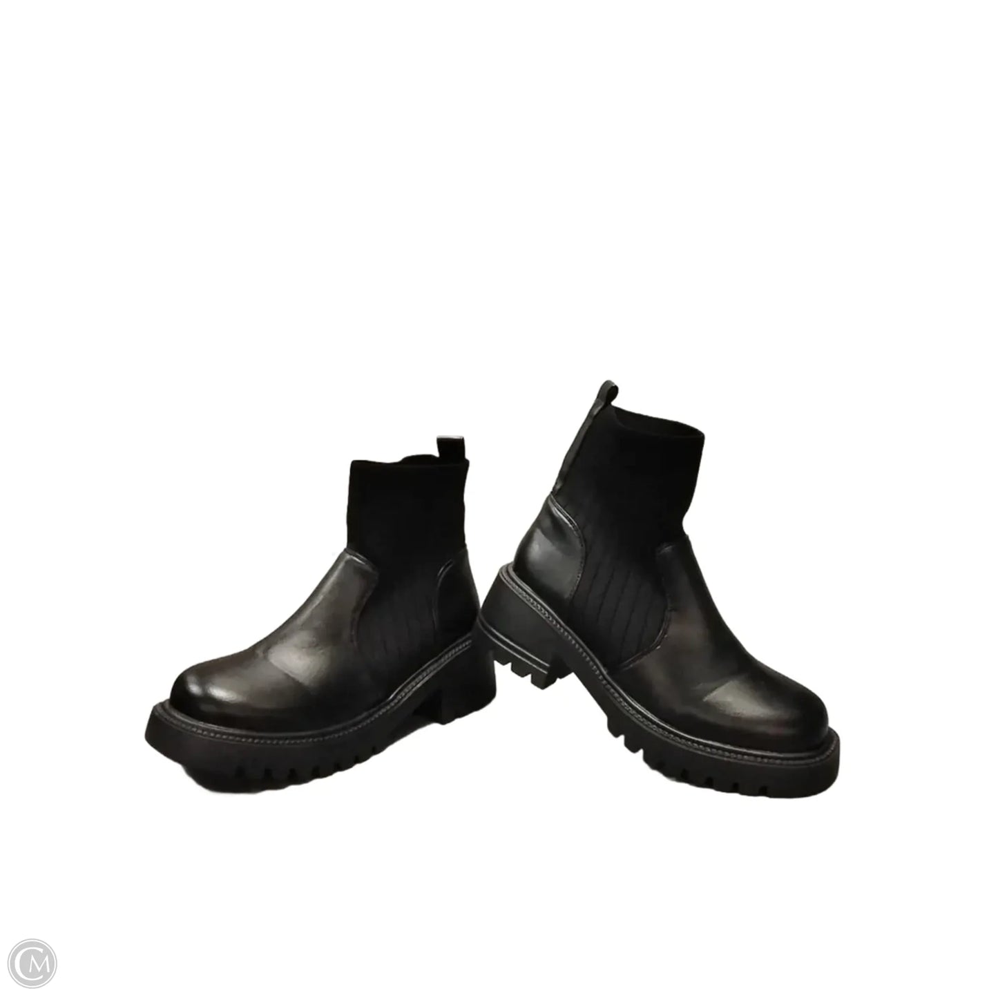 Boots Combat By Clothes Mentor In Black, Size: 5.5