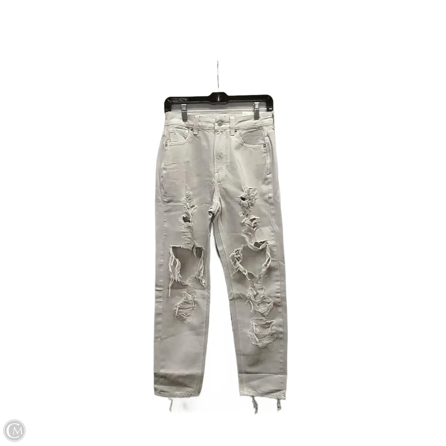 Jeans Boot Cut By American Eagle In Grey, Size: 4