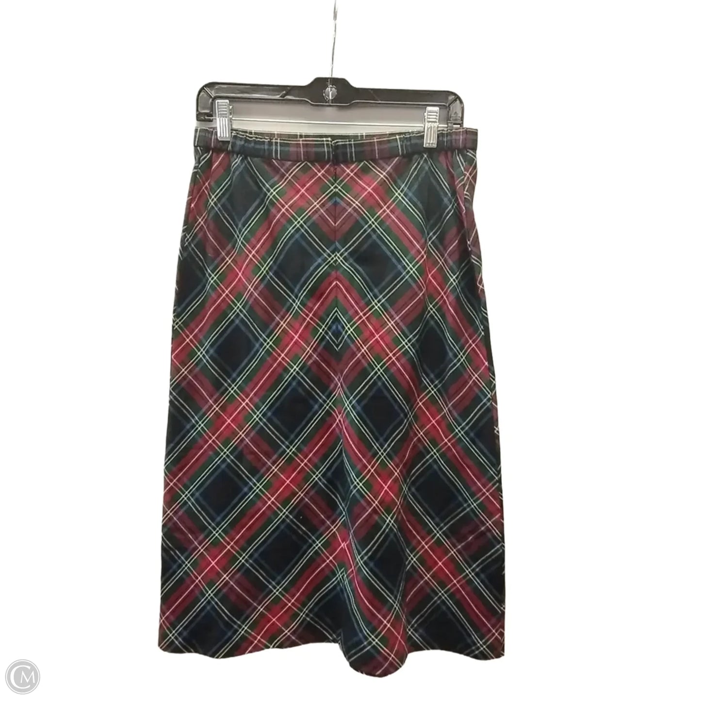 Skirt Midi By Sag Harbor In Plaid Pattern, Size: 6p