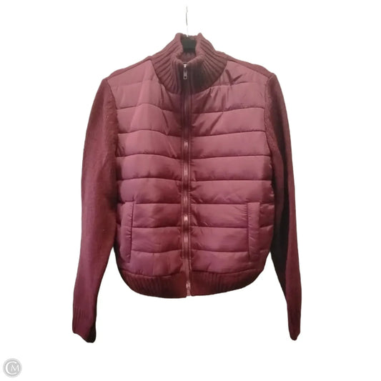 Jacket Puffer & Quilted By Staccato In Red, Size: M