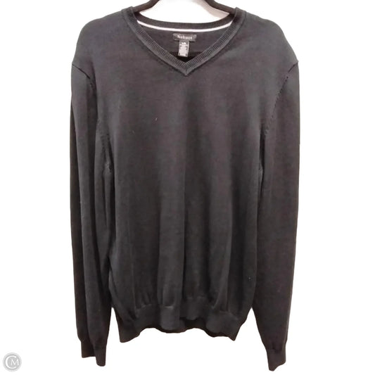 Sweater By Van Heusen In Black, Size: L