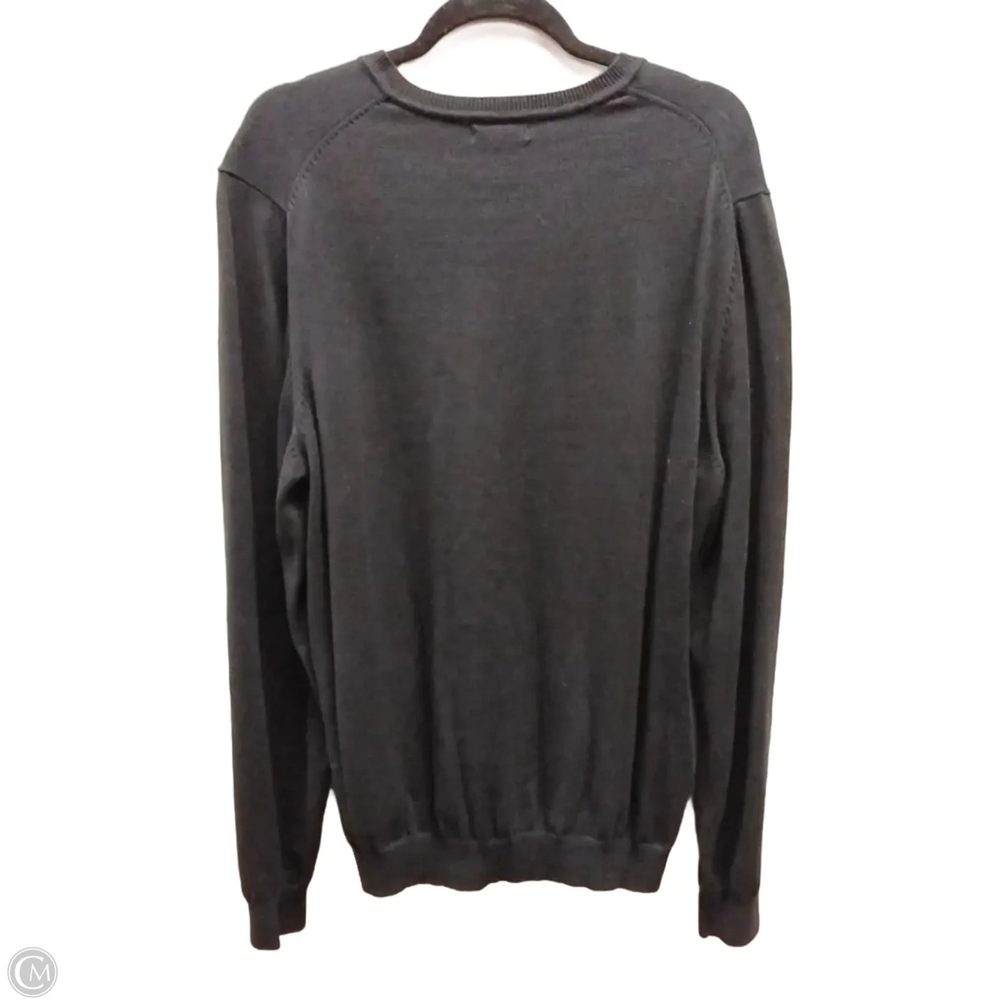 Sweater By Van Heusen In Black, Size: L
