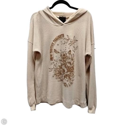 Sweater By Clothes Mentor In Beige, Size: L