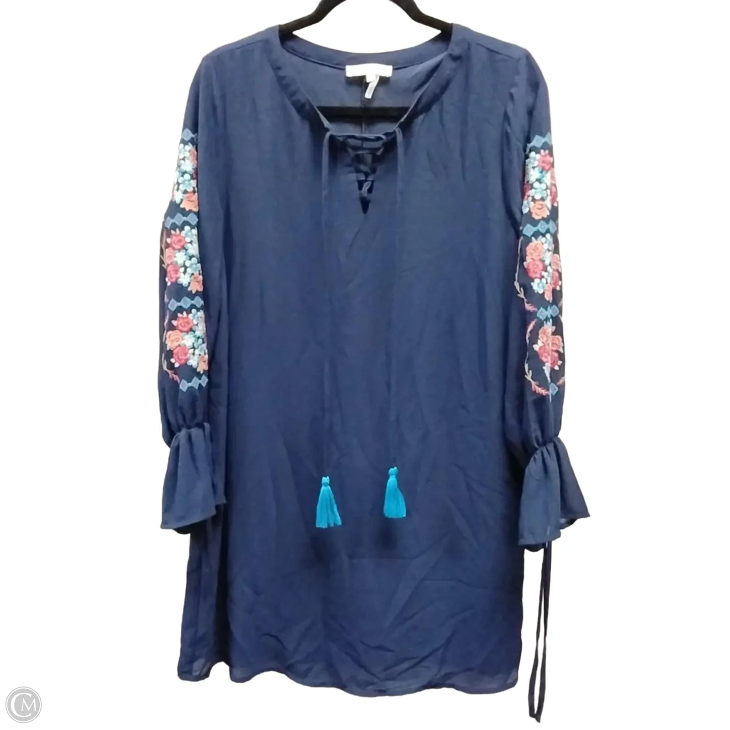 Dress Casual Short By Andree By Unit In Blue, Size: M