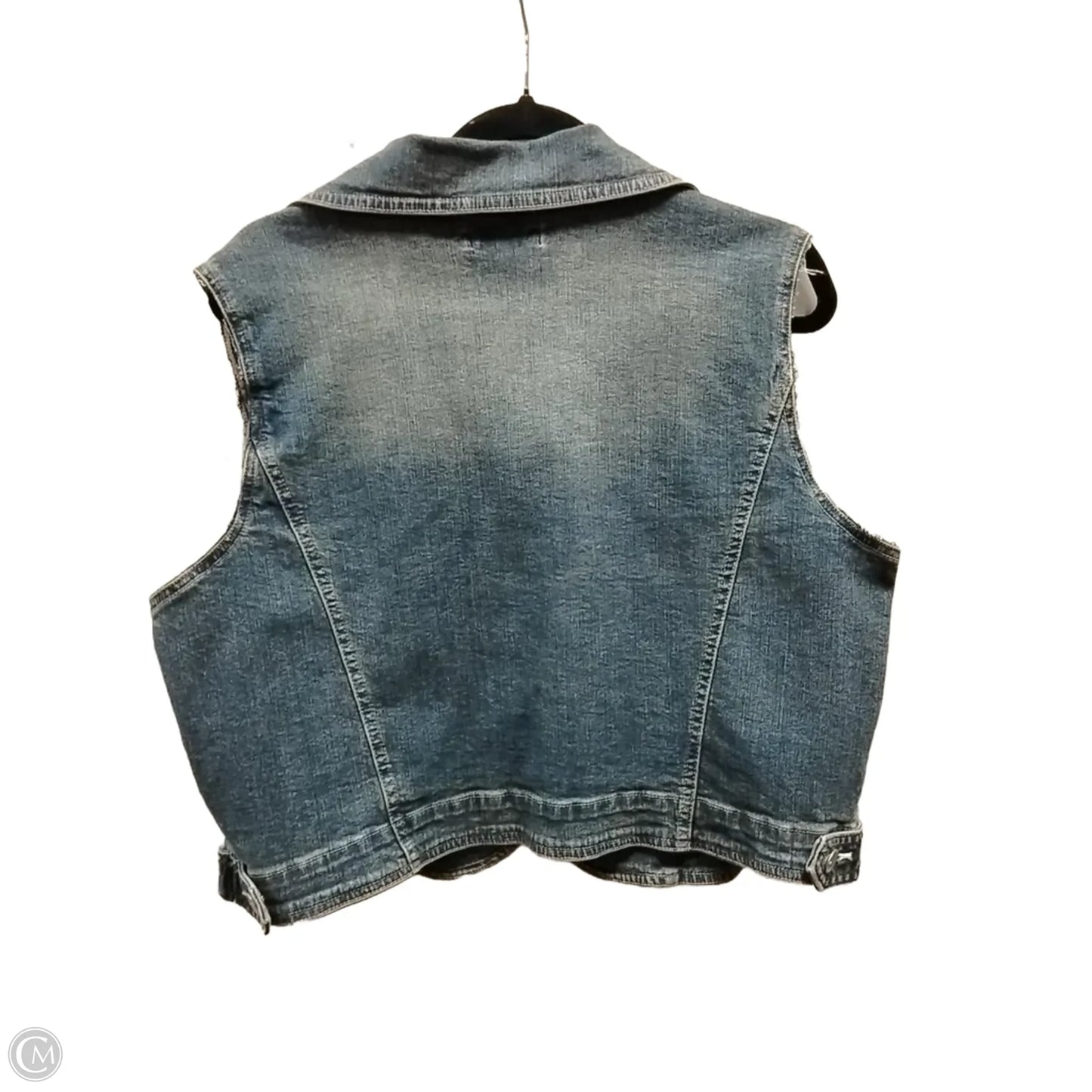 Vest Other By Clothes Mentor In Blue, Size: 18