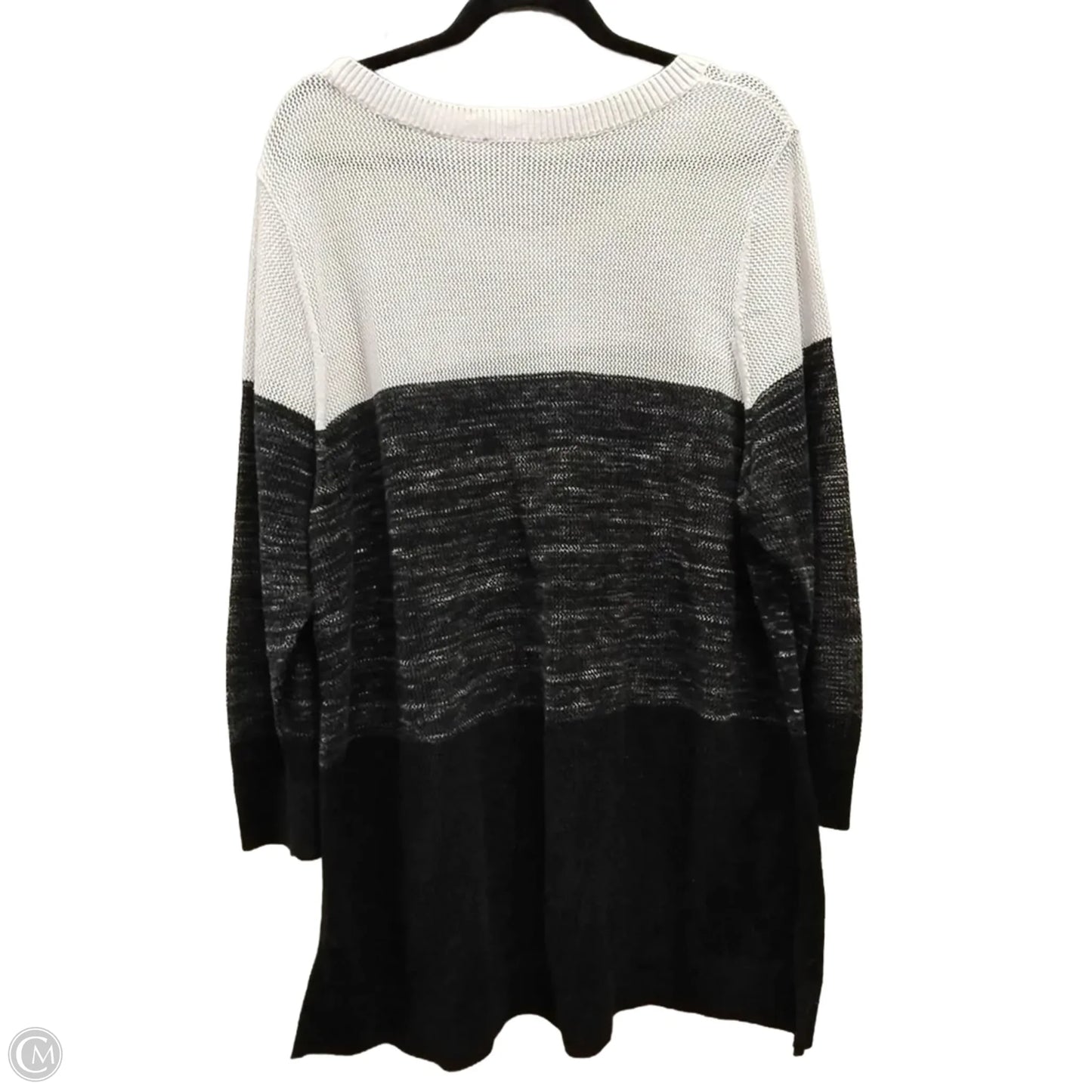 Sweater By Talbots In Striped Pattern, Size: 3x