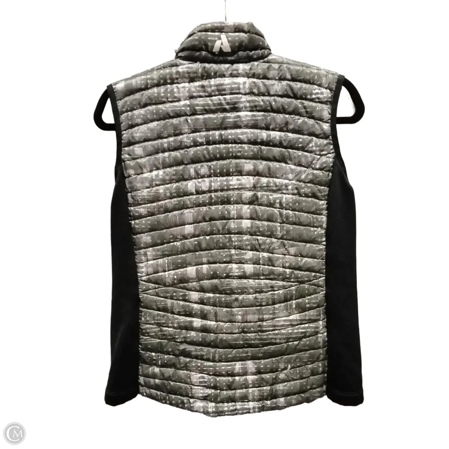 Vest Puffer & Quilted By Eddie Bauer In Green, Size: M