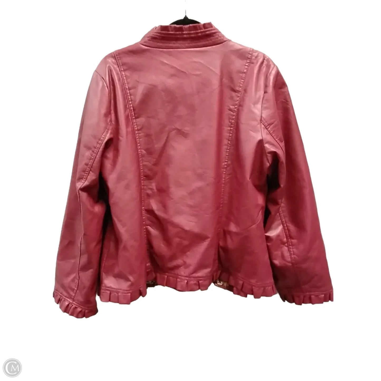 Jacket Other By Cato In Red, Size: 18