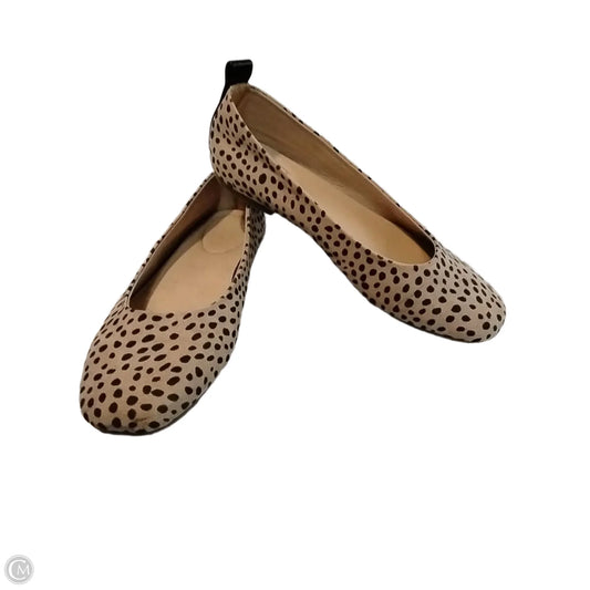 Shoes Flats By Clothes Mentor In Leopard Print, Size: 6
