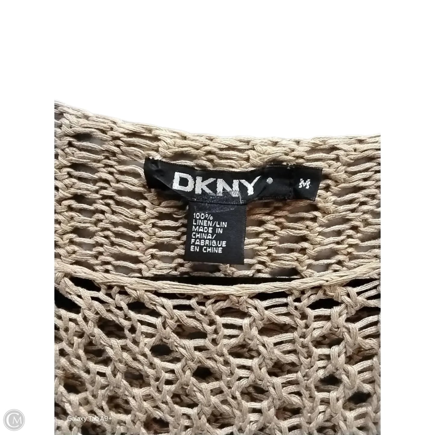 Sweater By Dkny In Brown, Size: M