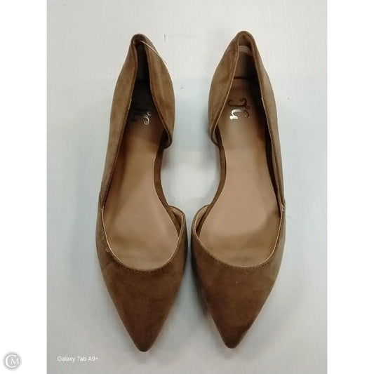 Shoes Flats By Clothes Mentor In Brown, Size: 6