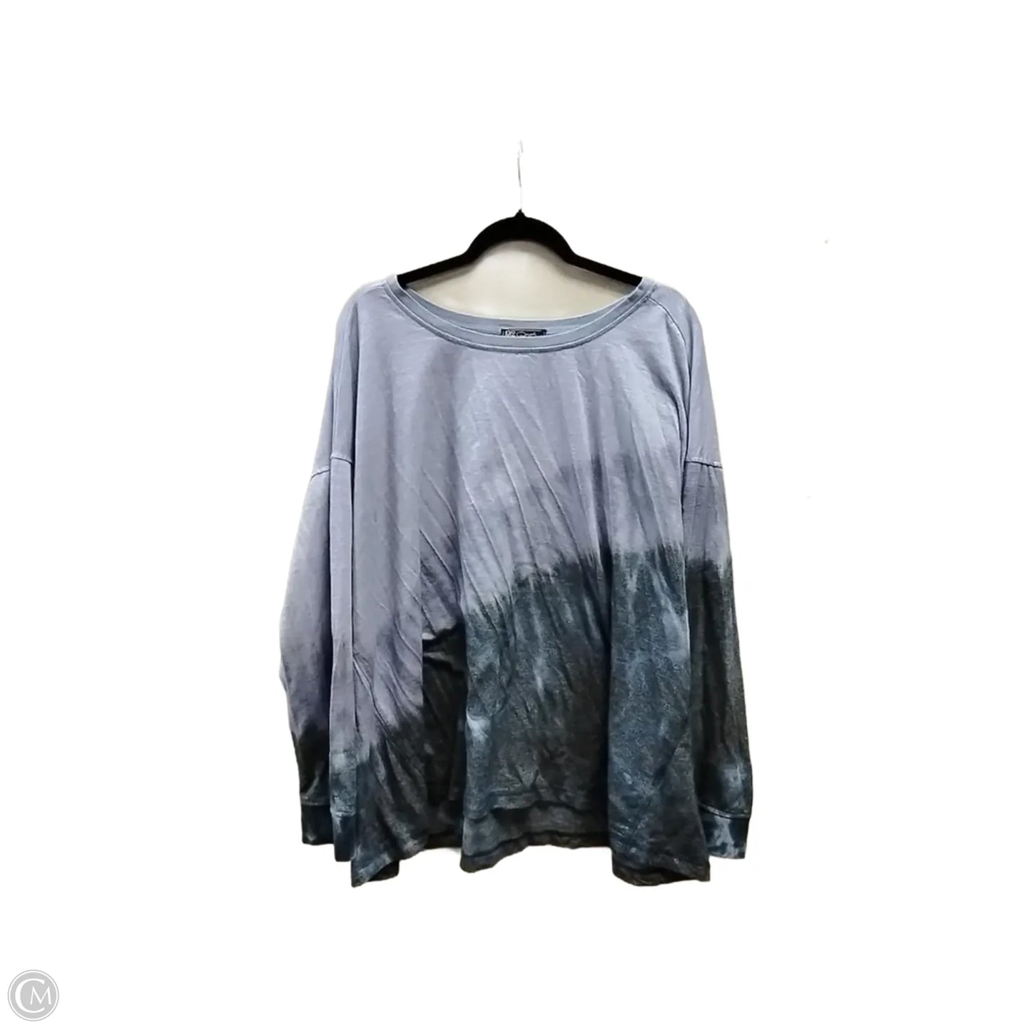 Top Long Sleeve By Clothes Mentor In Tie Dye Print, Size: 3x